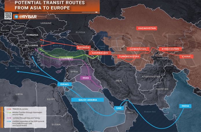 Detrás de la guerra de Netanyahu contra Hamás: los 'Balcanes euroasiáticos' contra Rusia