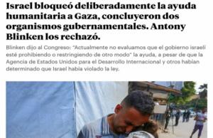 Filtración sobre la Casa Blanca implica a la Administración Biden en el genocidio de Gaza. Mientras tanto, siguen las matanzas a manos sionistas. Análisis