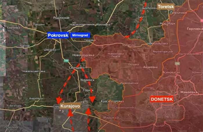 La situación es crítica para las fuerzas de la OTAN. El frente en Donbass se está derrumbando por completo ante el avance ruso