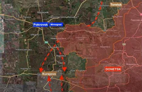 La situación es crítica para las fuerzas de la OTAN. El frente en Donbass se está derrumbando por completo ante el avance ruso