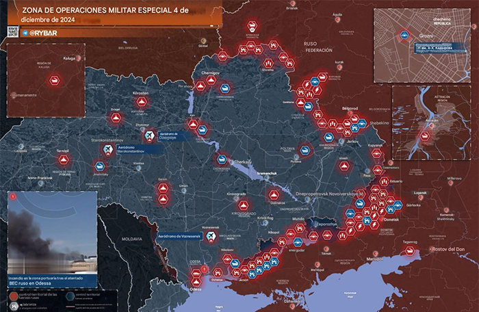 Ucrania: El ejército ruso avanza en todas direcciones