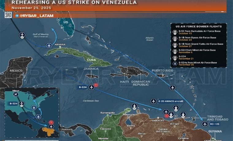 Sigue la guerra psicológica contra Venezuela: Vuelo Fallido de Intimidación de Maduro. Trump llama al presidente venezolano…