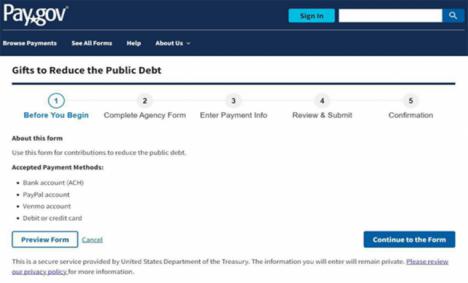 Noticias económicas: EEUU lanza una campaña de recaudación de donaciones para saldar la deuda pública de 38 billones de $