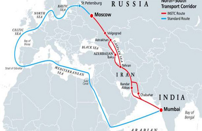 El corredor norte – sur: la dinamización económica y proyección geopolítica para Eurasia