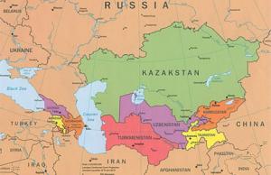 El cerco de Rusia con colonias del Cáucaso (y de Asia Central)