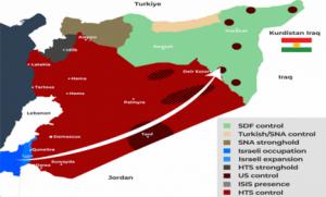 El "Corredor David", la expansión estratégica de Israel y la fragmentación de Siria