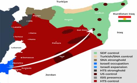 El 'Corredor David', la expansión estratégica de Israel y la fragmentación de Siria