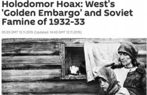 El mito del Holodomor