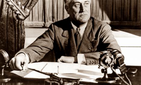 La oposición estadounidense a la guerra de Roosevelt