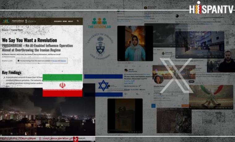 Red de IA apoyada por Israel instrumentalizó X para fomentar el caos en Irán en guerra de 12 días