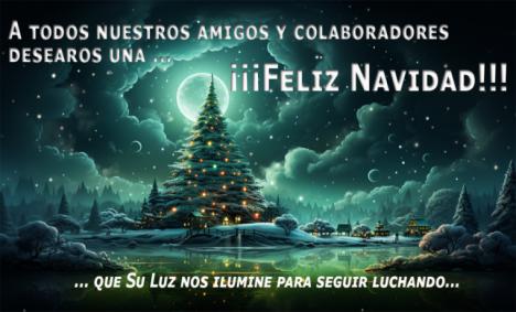Agradecer a todos nuestros amigos, lectores y colaboradores habernos acompañado a lo largo de este año. En el próximo seguiremos dando caña. Porque somos lo que somos... y somos lo que defendemos. ¡¡Feliz Navidad!!