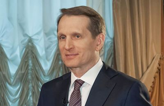 Entrevista con el Director del Servicio de Inteligencia Exterior de la Federación de Rusia Sergei Naryshkin