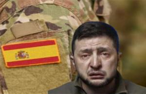 Zelensky se chuta: afirma que existe un lobby de militares españoles trabajando para Rusia