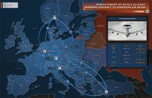 La OTAN se enseñorea de Europa: Sobre la dispersión de los aviones AWACS a las bases aéreas europeas