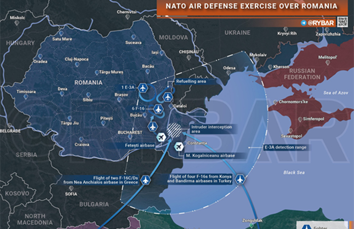 Más provocaciones en las fronteras rusas: Entrenamiento de Defensa Aérea de la OTAN en Rumania. El frente ártico