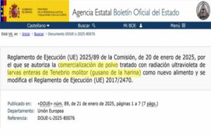 ¡Qué se los coman ellos! Bruselas intensifica la Agenda 2030 y aprueba el uso de larvas de gusano como «ingrediente» en alimentos