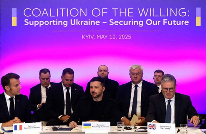 En Kiev se reunieron los líderes de la “coalición de la coca” y parieron un ratón, mientras crece la represión en toda Europa