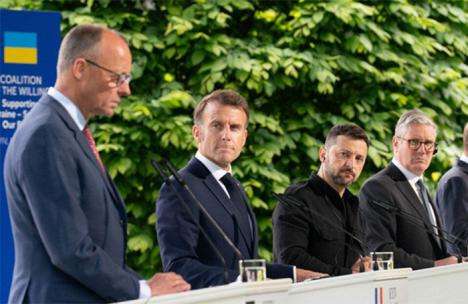 Noticias de los psicópatas de la OTAN: Merz afirma que Alemania “salvó a la OTAN de su desintegración”… Así de mal ven las cosas…