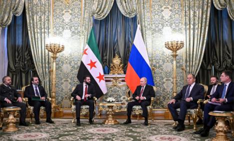 Al Jolani, el yihadista promocionado por Occidente, visita Moscú para asegurar su poder halagando a Rusia