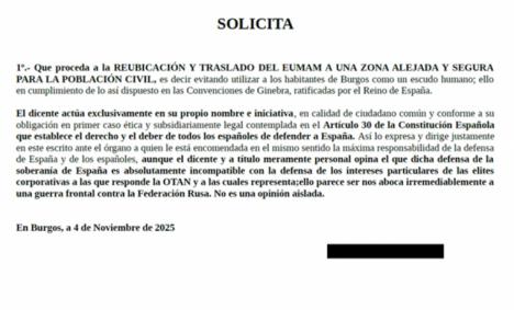 Ciudadanos de Burgos advierten del peligro de que se entrene a oficiales del régimen de Kiev en un cuartel de la ciudad. El ridículo de la “prensa”
