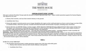 Cinco días de agresión contra Irán y el caos de comunicación en Washington es total para esconder el fracaso de la operación inicial