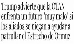 Nadie sigue ya a este matón de los bajos fondos: Trump se dedica a amenazar a todo el mundo… Yemen puede entrar en la guerra muy pronto