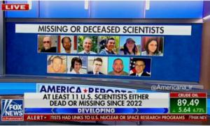 OVNIs, científicos desaparecidos: una intriga en EE. UU. Que se vuelve cada vez más extraña y un presidente mentalmente deteriorado