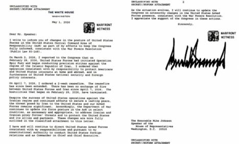 Vacío estratégico y la mentira como sistema: Trump ha informado al congreso de que la guerra contra Irán ha terminado