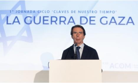 Friends of Israel, la asociación fundada por Aznar y un ‘halcón’ de Vox que recibió donaciones de Epstein