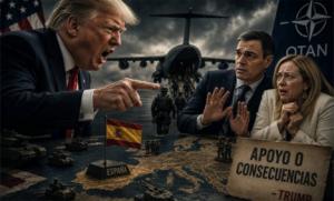 Trump vuelve a amenazar a España… con lo sencillo que es que el yanqui se vaya y no vuelva nunca