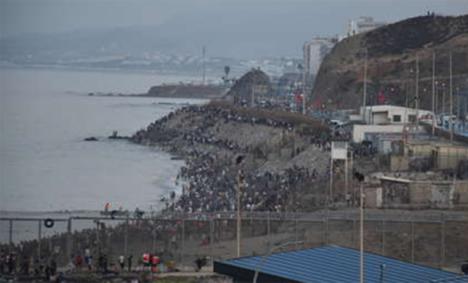 Operación de guerra híbrida del sátrapa de Marruecos, EEUU y el Estado genocida de Israel contra la ciudad española de Ceuta