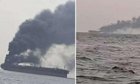 Irán lanza ataque de represalia contra varios petroleros vinculados a EE.UU. en Ormuz