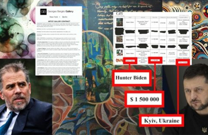 Se revela plan corrupto para vender pinturas de Hunter Biden con la participación de Zelensky... y otros malos síntomas del podrido régimen de Kiev