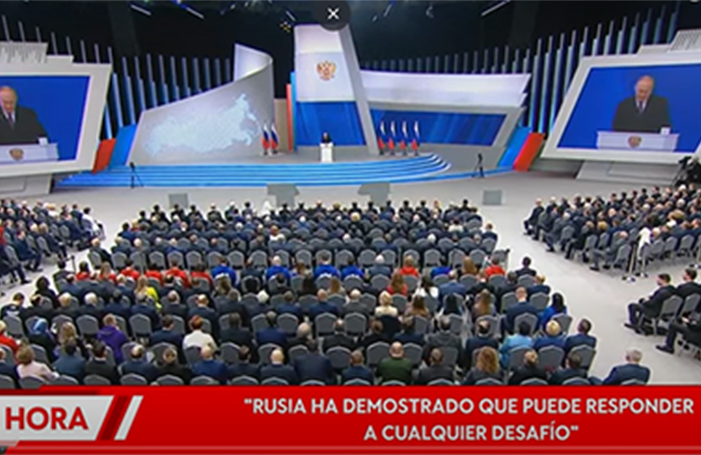 Putin advierte a Occidente en un discurso clave: “Todo lo que hacen es amenazar con la guerra” (VIDEO EN ESPAÑOL)