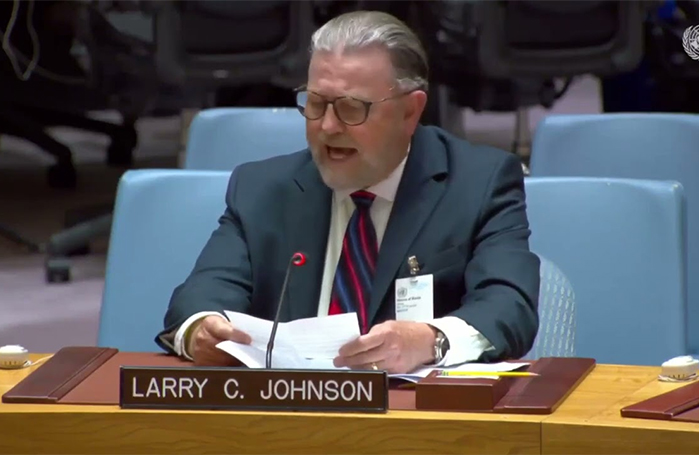 Discurso de Larry Johnson ante el Consejo de Seguridad de la ONU sobre Nord Stream