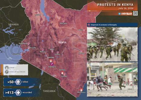 Frente africano: La situación en Kenya, Mali, Burkina y Níger... y novedades de Rusia en África