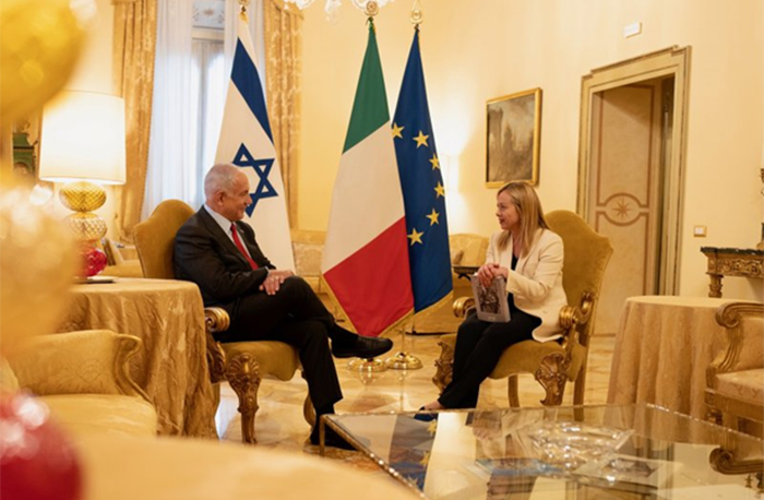 Italia y Alemania en el frente de guerra