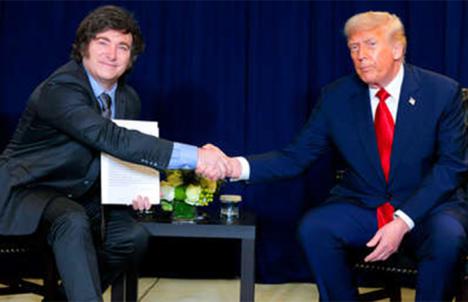 Milei, desesperado por obtener fondos, permitirá que el Comando Sur tenga bases militares y el control del ejército en Argentina. Análisis