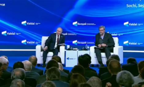 Discurso de Putin en el Club Valdai: “Vivimos en una época en la que todo cambia, y cambia muy rápido, cambia radicalmente” (VIDEOS)