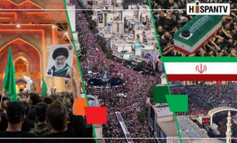 ¿Cómo el histórico funeral del Imam Jamenei demolió las narrativas de EEUU, Israel, Pahlavi y MKO?