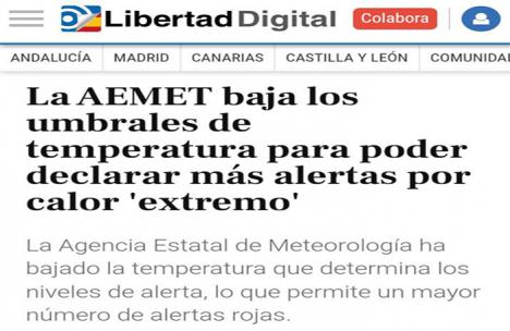 Una vez más vemos como se lleva a cabo la manipulación descarada de los datos y los criterios científicos con el cambio climático