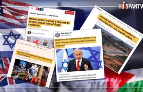 ¿Cómo los medios occidentales ‘fabrican el consentimiento’ para el genocidio en Gaza?