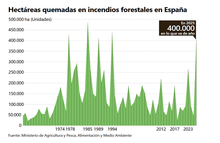El grupo de geólogos que desliga los incendios del calentamiento global: los datos que aportan. Noticias y entrevista