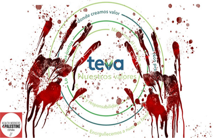Teva en España, un gigante farmacéutico israelí que financia el genocidio en Palestina. Grupos israelíes desarrollan en España plantas de renovables