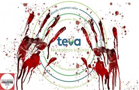 Teva en España, un gigante farmacéutico israelí que financia el genocidio en Palestina. Grupos israelíes desarrollan en España plantas de renovables